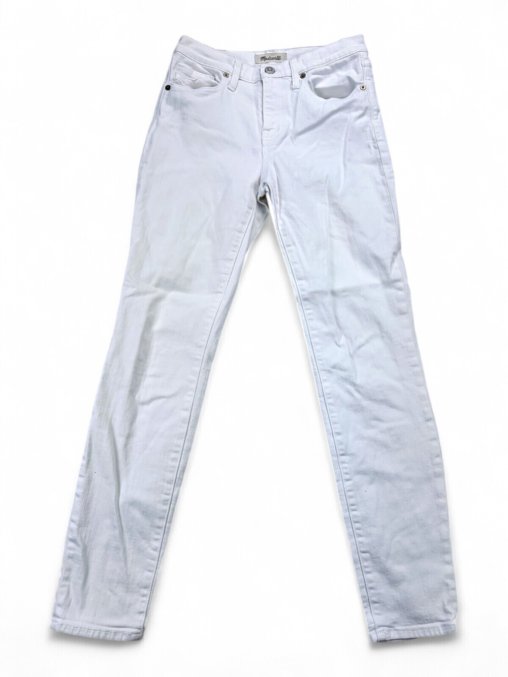 Madewell 9in High-Rise Skinny Jeans White Size 26 C1741